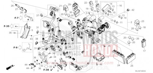 WIRE HARNESS CMX1100DS de 2025
